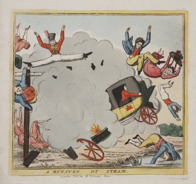 A Burster by Steam by W. Chater